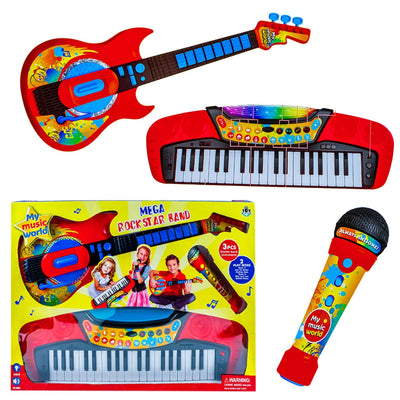 Orga Cu Baterii + Chitara Si Microfon