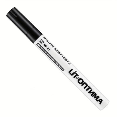 Permanent Marker Cu Vopsea Negru 2 Mm Evoffice