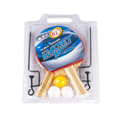 Palete Ping Pong+3 Mingi+Fileu, 1 Set/Blister