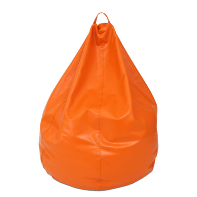 Fotolii Puf Mara - Imitatie Piele - Portocaliu