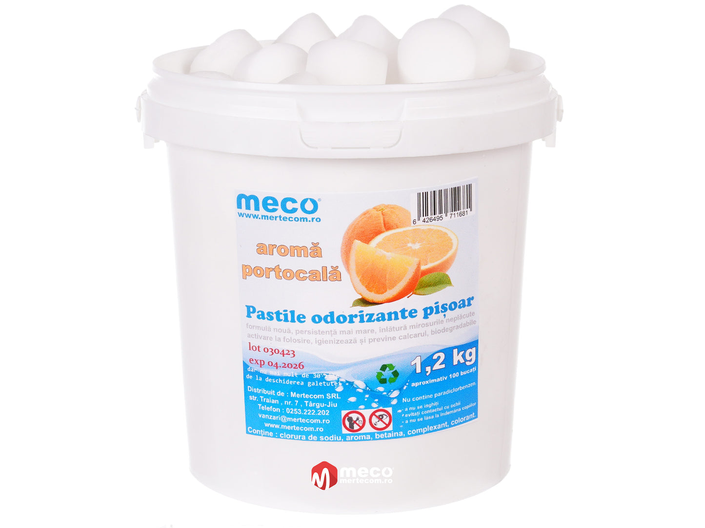 Pastile Pisoar Parfumate 1,2 Kg Meco