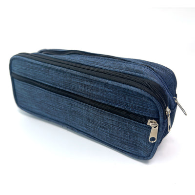 Penar 20*6*9 Cm Cu 3 Fermoare - Albastru