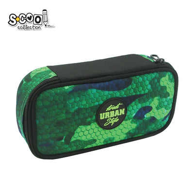 Penar Borseta Urban, Green Army, 1 Fermoar, 23X11X6 Cm - S-Cool