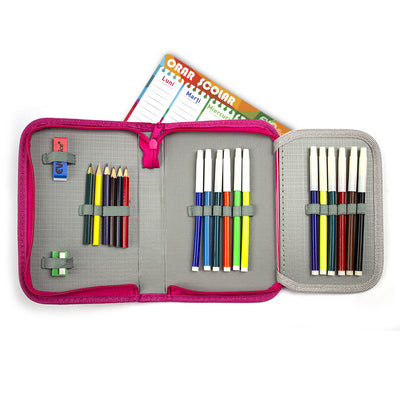 Penar 19,5*13*3Cm, 1 Fermoar Si Clapeta ,Echipat Cu 21 Piese - Fete
