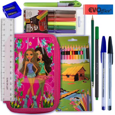 Penar 19,5*13*5Cm, Echipat Cu 26 Piese - Fete