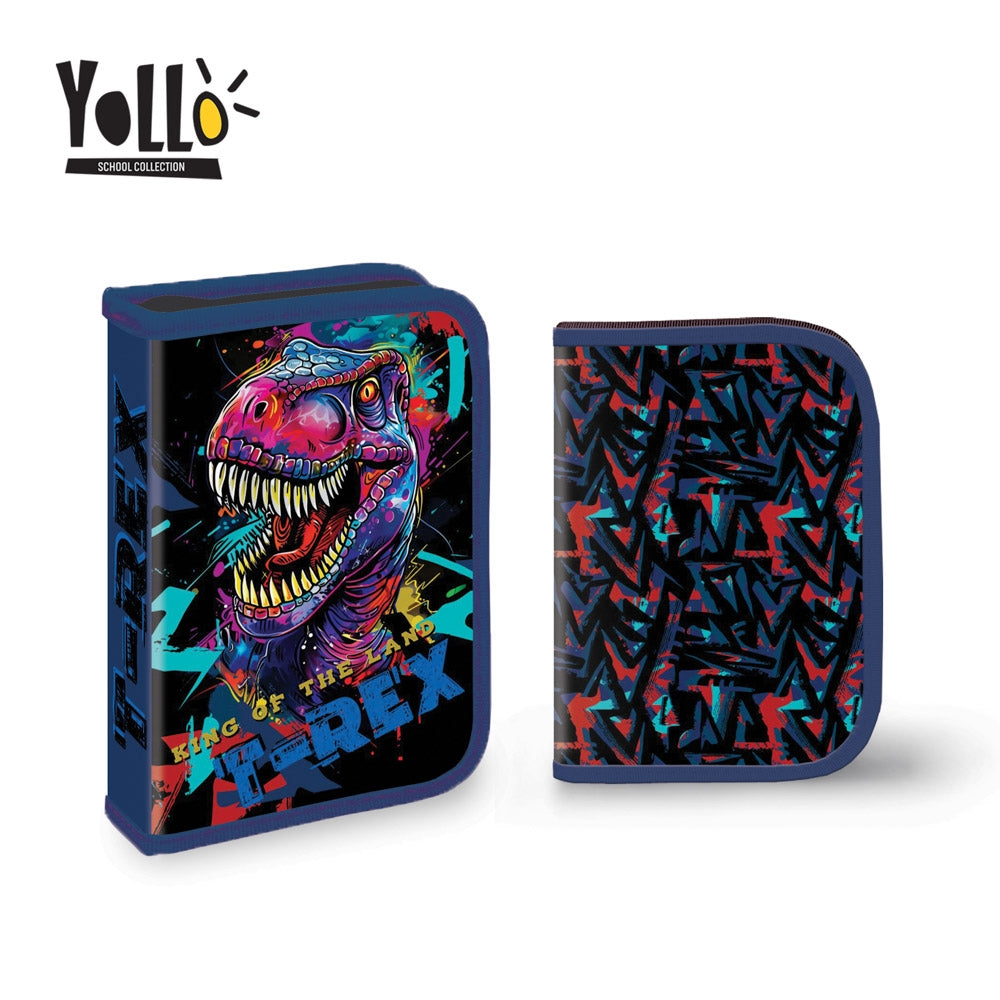 Penar echipat, 1 fermoar, 2 extensii, 30 piese, T-REX - YOLLO