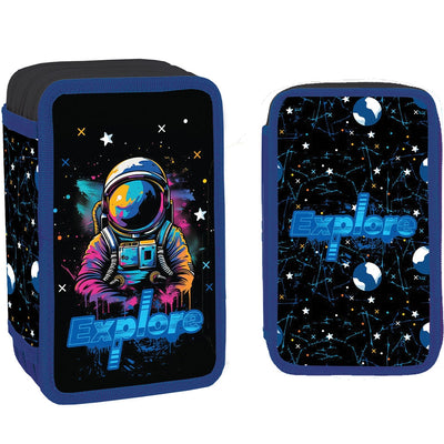 Penar Echipat, 3 Fermoare, 38 Piese, Explore - Yollo