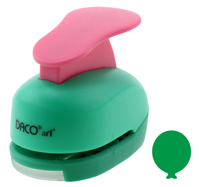 Perforator hobby mov cu model balon de 2.5 cm utilizat în proiecte creative și scrapbooking.
