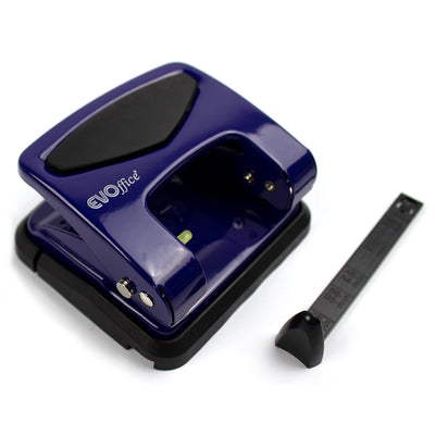 Perforator Metalic 40 Coli Albastru Evoffice