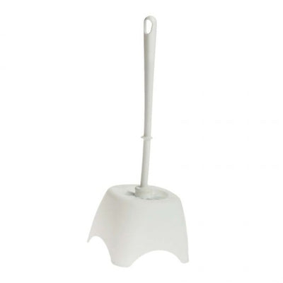 Set Toaleta Cu Perie Si Suport Plastic Dreptunghiular