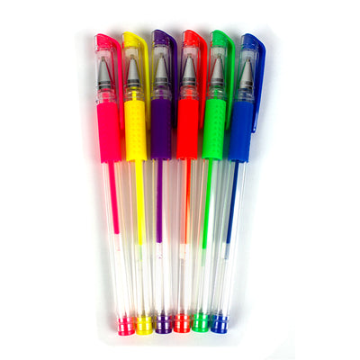 Set 5*Pix Cu Gel 6 Culori Neon Evoffice