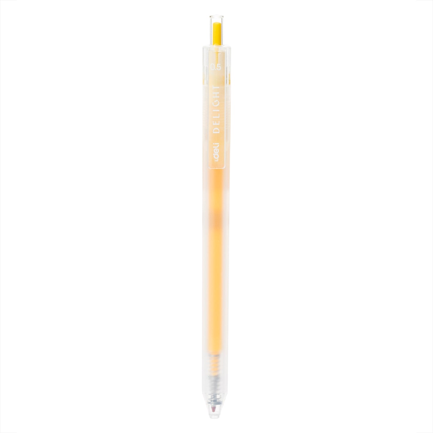 PIX CU GEL CU MECANISM 0.5 MM GALBEN DELIGHT DELI
