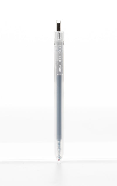 Pix Cu Gel Cu Mecanism 0.5Mm Negru Delight Deli