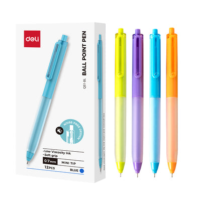 Pix Cu Mecanism 0.7Mm Corp Pastel, Albastru Softgrip Deli
