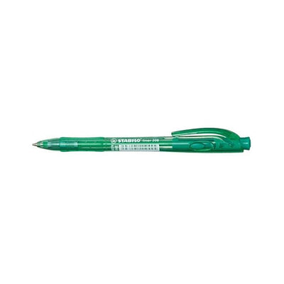 Liner Plastic Verde Cu Mecanism Stabilo