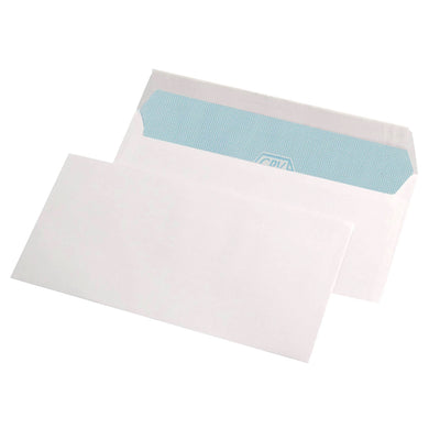 Plic Dl Gumat 80G 110*220Mm Alb 1000/C Gpv