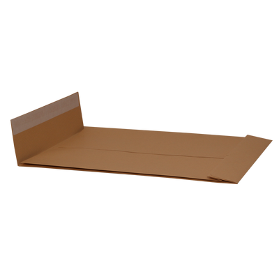 Plic Kraft format C4 cu burduf de 4 cm, dimensiune 229x324 mm, gramaj 120 g/mp, ideal pentru documente voluminoase și dosare.