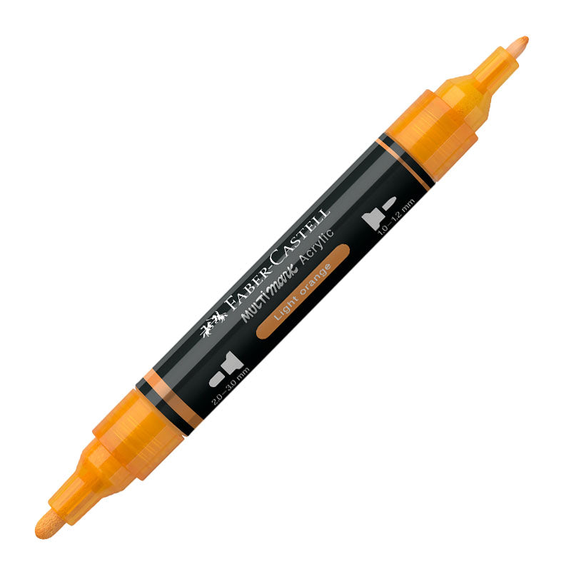 Marker Acrilic Multimark Cul. 309 Portocaliu Deschis Faber-Castell