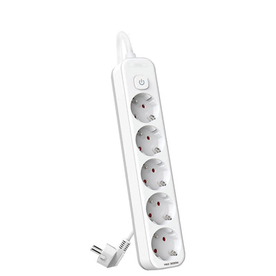 Prelungitor 1.8M 5 Prize Protectie Copii + Intrerupator Deli