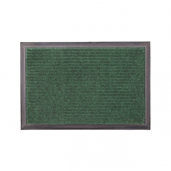 Covor intrare dreptunghiular mocheta si cauciuc 60x40cm