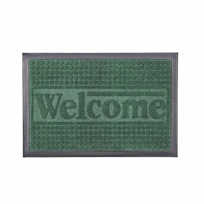 Covor Intrare Dreptunghiular Mocheta Si Cauciuc 60X40Cm