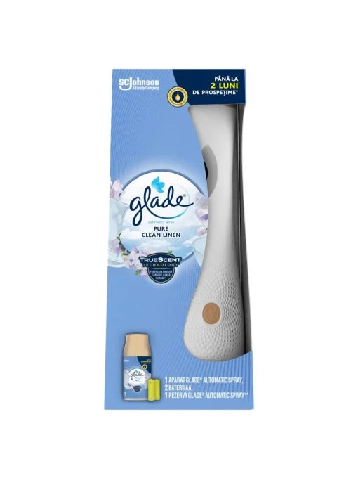 Aparat Odorizant Camera Glade Cu Rezerva 269Ml - Pure Clean Linen