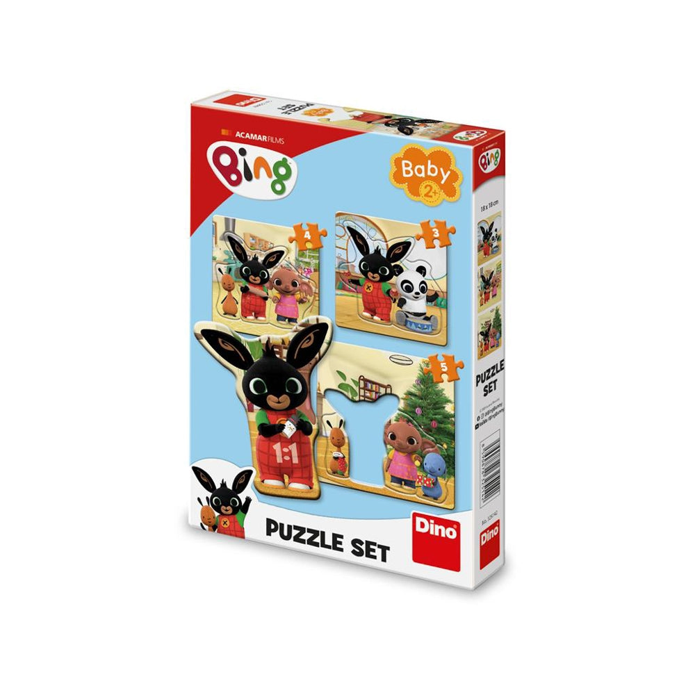 Puzzle 3 In 1, Bing Si Prietenii - Dino Toys