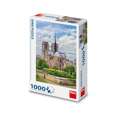 Puzzle 1000 Piese, Catedrala Notre-Dame - Dino Toys