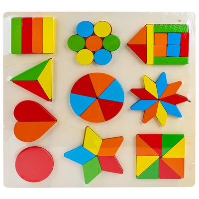 Puzzle Din Lemn, Diferite Forme