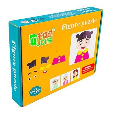 Puzzle Magnetic, Din Lemn, Meserii/Familie