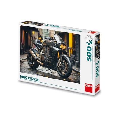 Puzzle 500 Piese, Motocicleta - Dino Toys