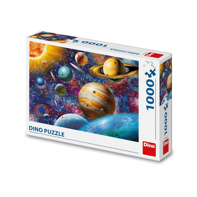 Puzzle 1000 Piese, Planete - Dino Toys