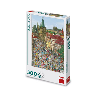 Puzzle 500 Piese, Tower Bridge - Dino Toys