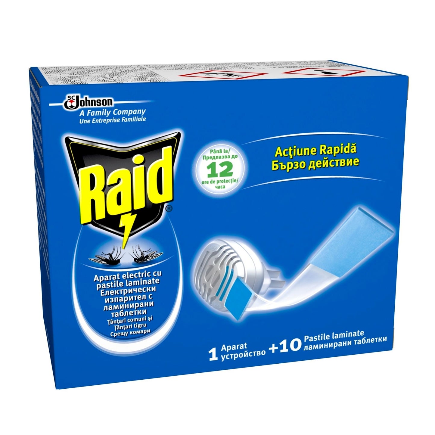 Aparat Electric Pastille Antitantari Raid