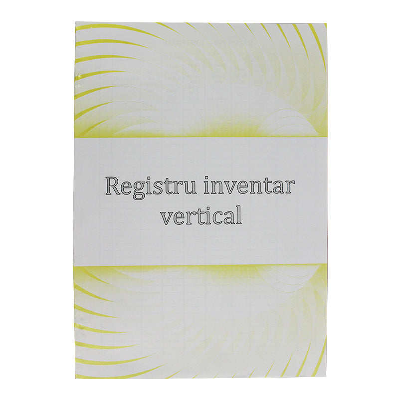 Registru Inventar A4 Coperta Duplex
