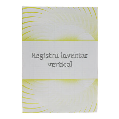 Registru Inventar A4 Coperta Duplex