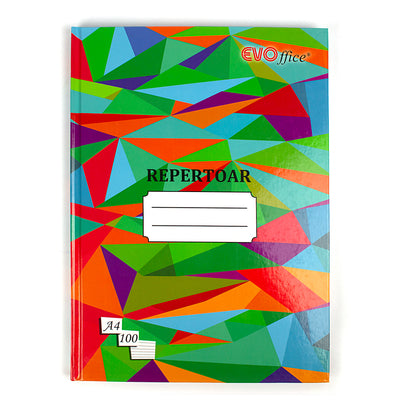 Registru Repertoar A4 Coperti Cartonate 100 File Dictando Evoffice