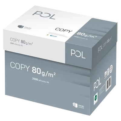Hartie Copiator A4, 80G/Mp, 500 Coli/Top, Clasa A, Pol Copy