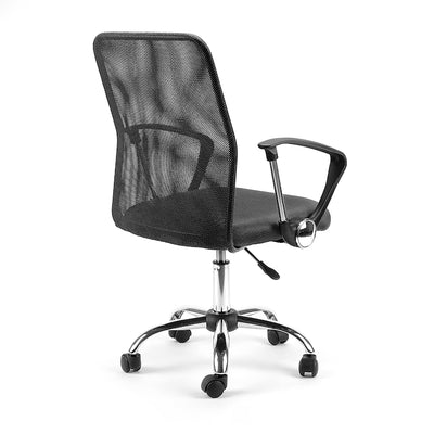 Scaun de birou ergonomic Eco, mesh, Negru