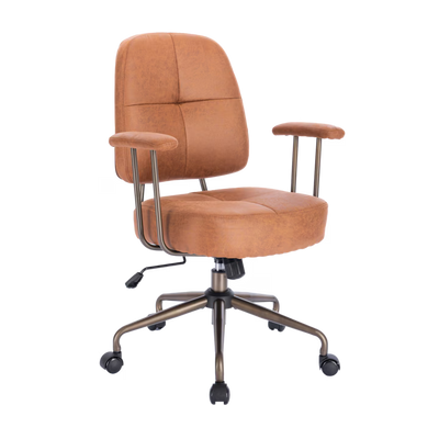 Scaun de birou Delhi, piele ecologica, Maro