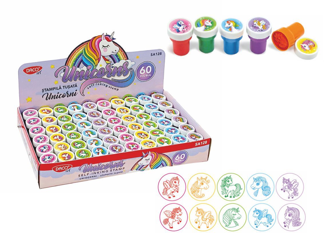 Stampila Tusata Unicorni Daco Sa128