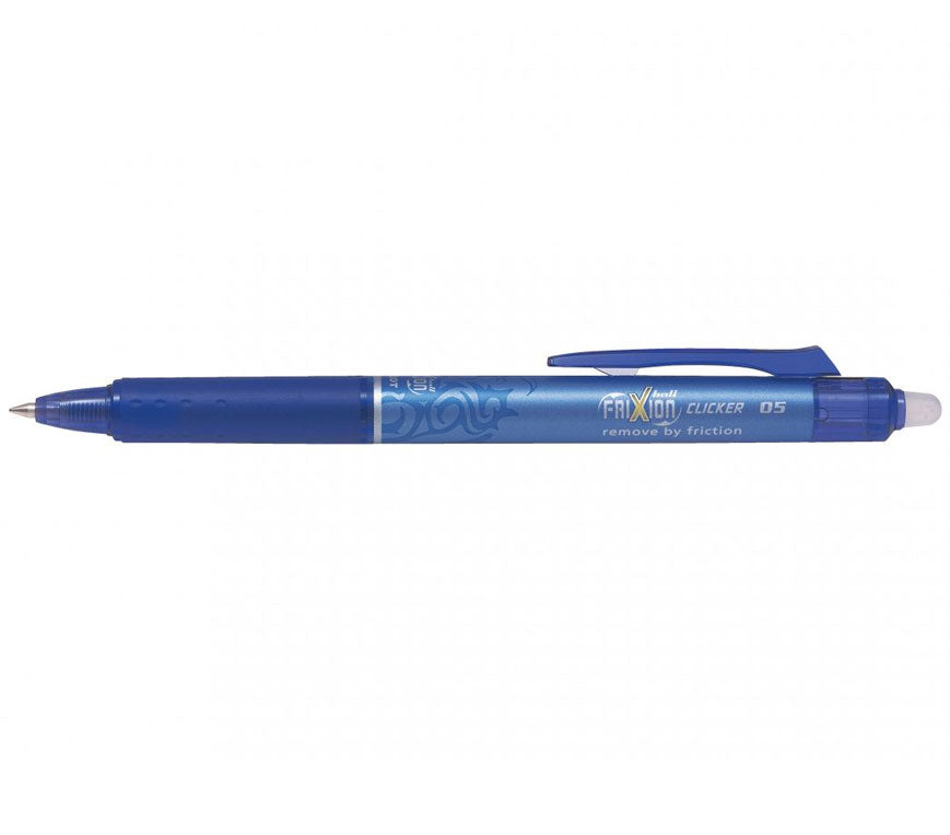 ROLLER 0.5MM ALBASTRU CLICKER FRIXION PILOT