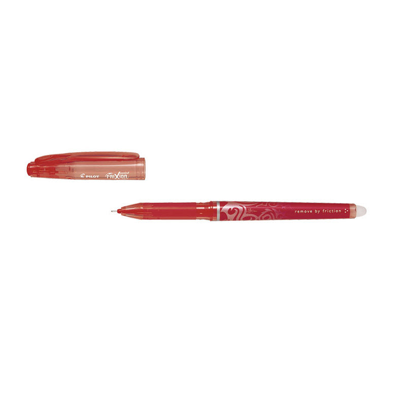 Roller gel, 0.5mm, cu radiera de stergere Frixion Point Pilot - rosu