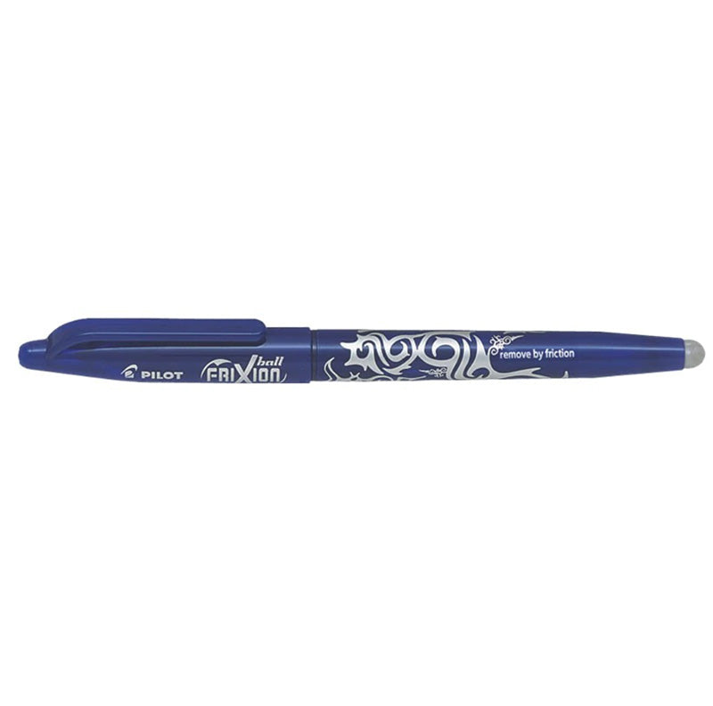 Roller gel, 0.7mm, cu radiera de stergere Frixion Ball Pilot - albastru