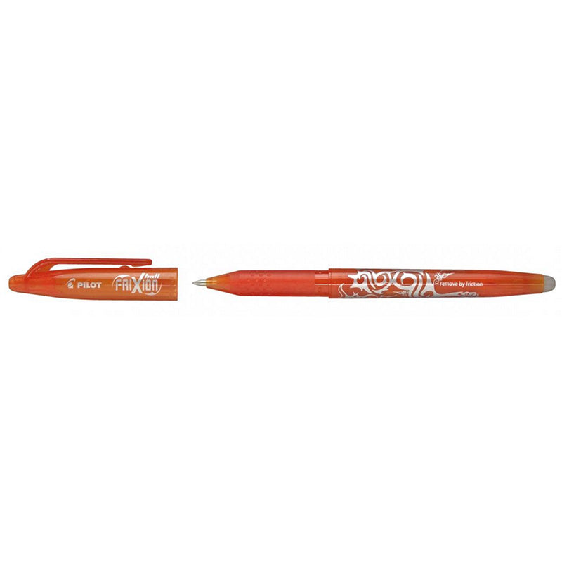Roller gel, 0.7mm, cu radiera de stergere Frixion Ball Pilot - portocaliu