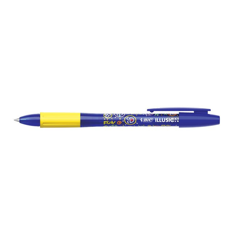 Roller Bic Illusion Gel Termosensibil Albastru 0.7Mm
