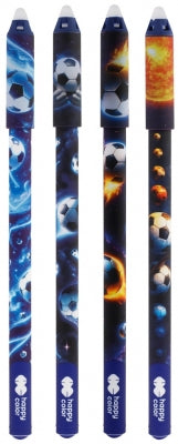 Roller gel cu cerneală termosensibilă Cosmo Ball Happy Color de 0.5 mm cu design spațial și gumă de șters