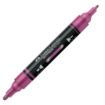 Marker Acrilic Multimark Cul. 290 Roz Metalizat Faber-Castell