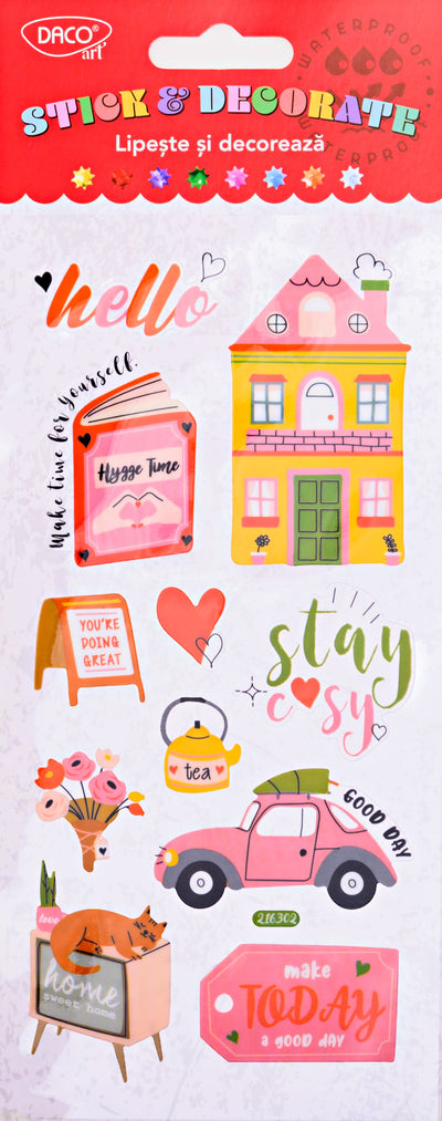 Abtibild - Ab164 Stay Cosy Lipeste Si Decoreaza Daco