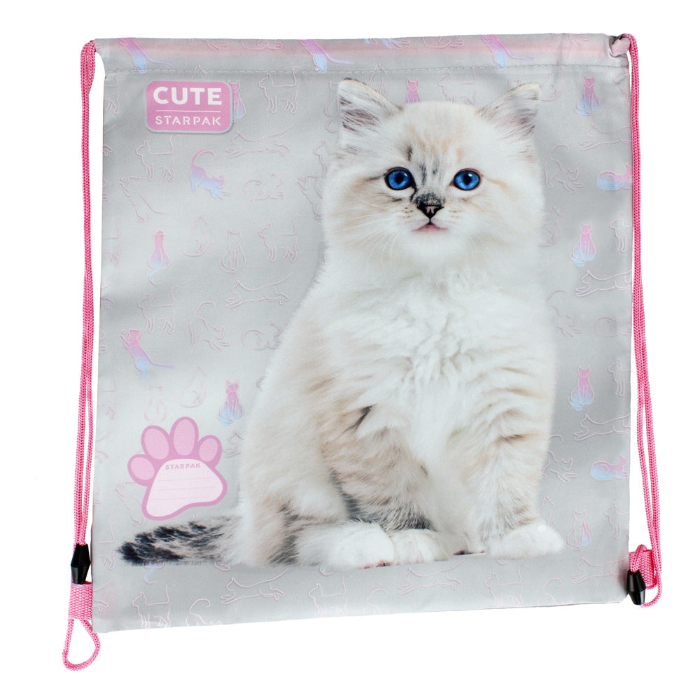 Sac sport Kitty, 38.5x33 cm - STARPAK